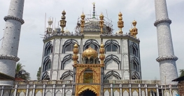 তাজমহল আদলে ১৫ কোটি টাকার মসজিদ নির্ম‌াণ হচ্ছে নবাবগঞ্জে
